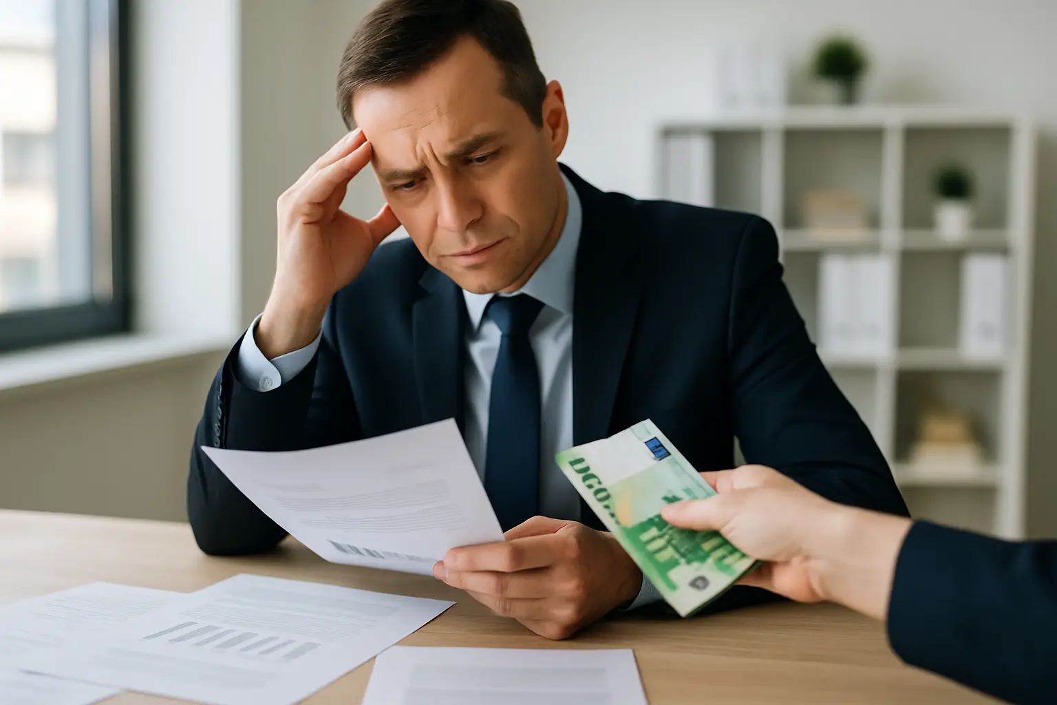 Klant failliet: Schuld innen zekerheden